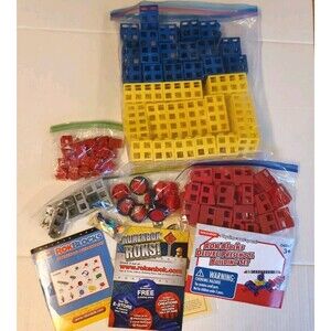 Rokenbok Preschool Building Set 04847 Incomplete Rok Blocks Deluxe Manual